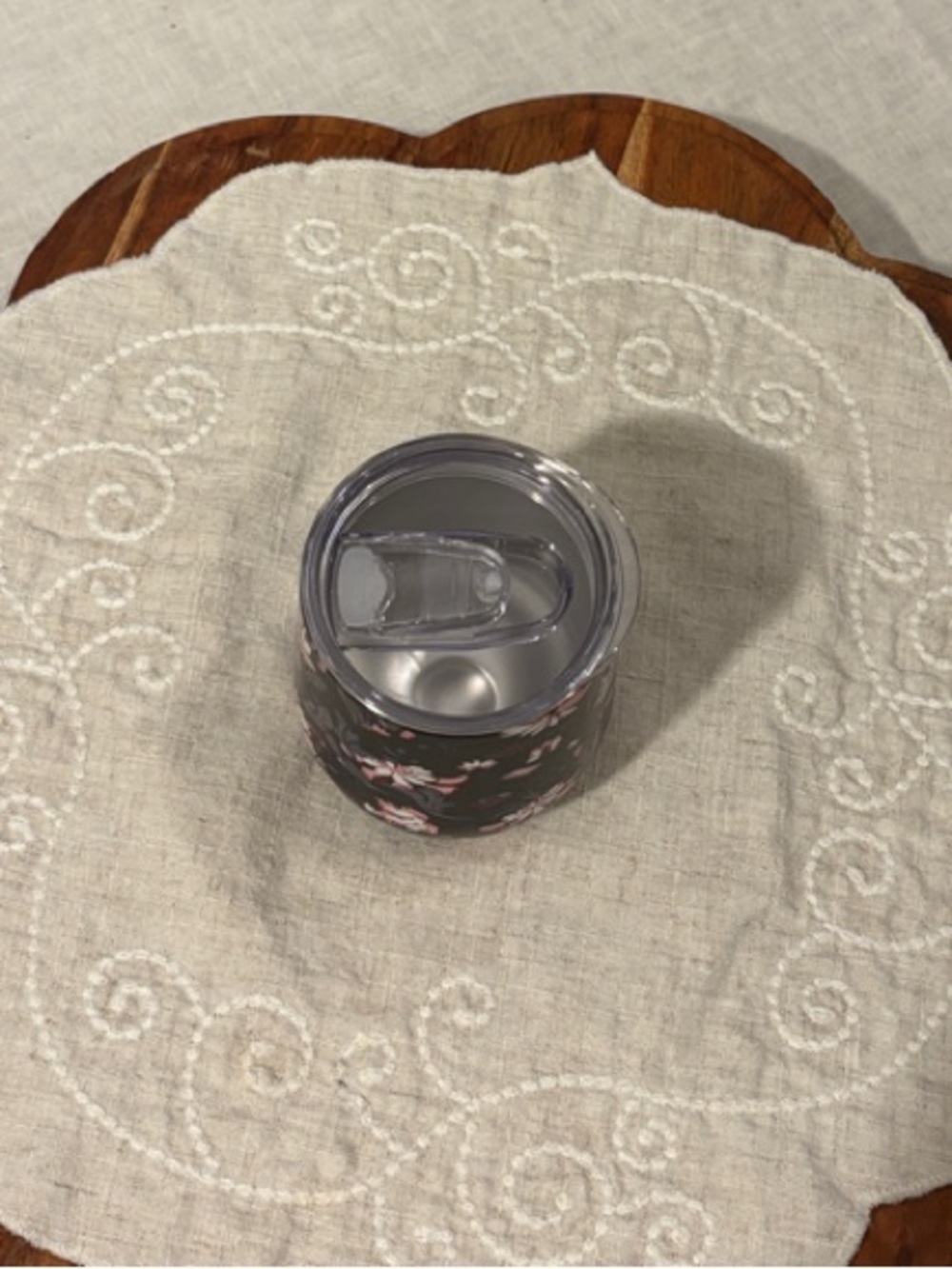 Floral with Books. Stemless Insulated Tumbler NWT - Picture 2 of 9